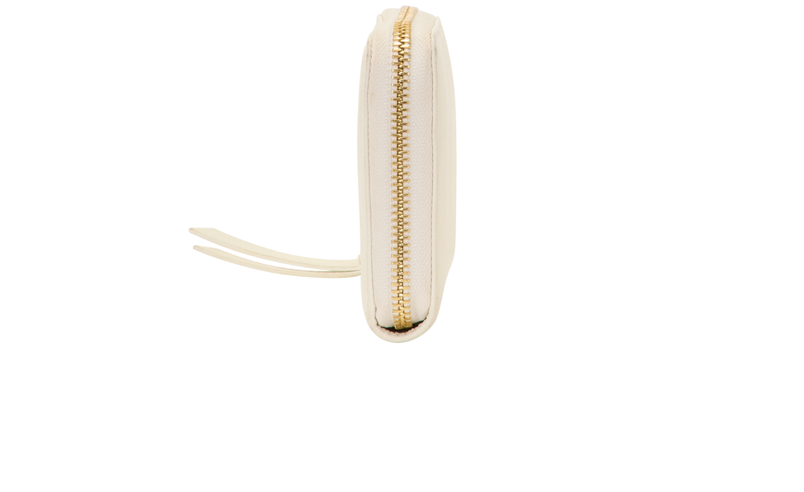 Jimmy Choo Pippa Long Wallet, &pound;110, Accessories, White, Leather, Bottom view